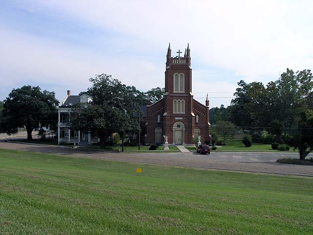 Historic church near Poche Plantation. Property photograph from Poche Plantation’s gallery.