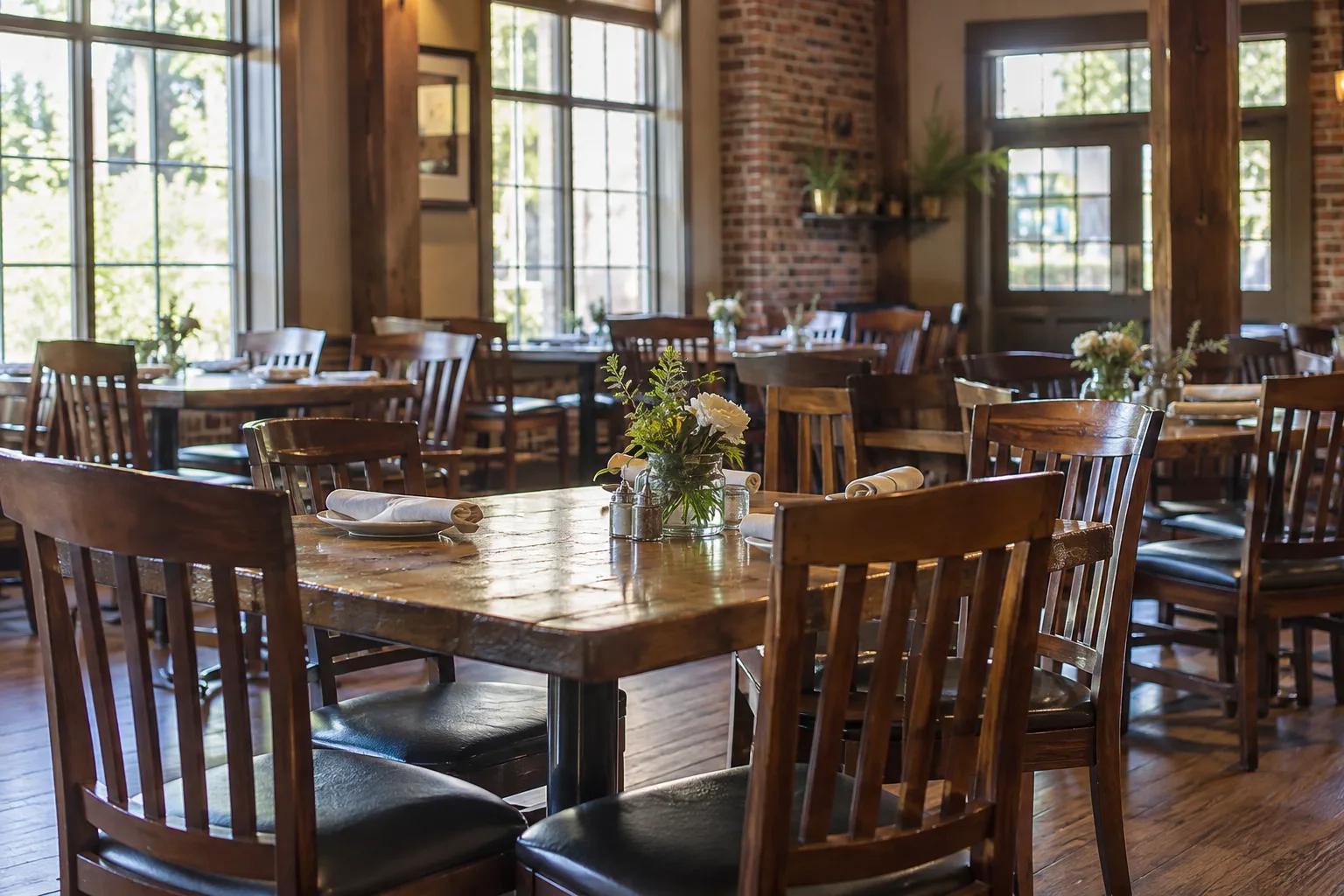 AI-generated representative image of restaurant; not a photograph of Poche.